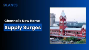 Chennai's New Home Supply Surges by 74% in 2023